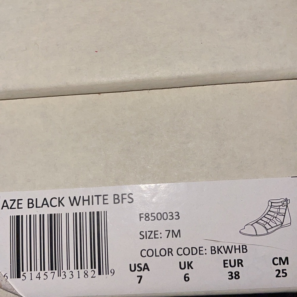 ROAN by Bed|Stu Gladiator Sandals Size 7 - Picture 13 of 16